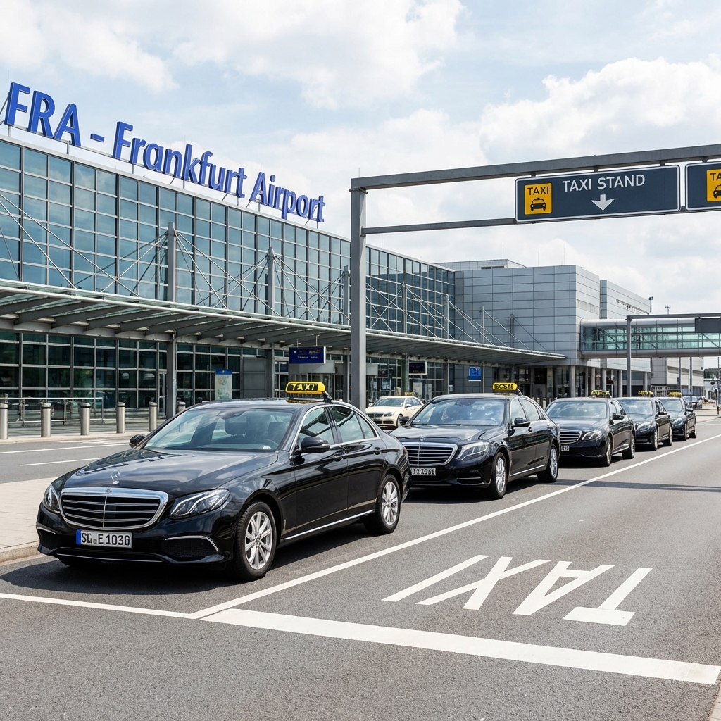 Frankfurt Airport Taxi – Fast, Reliable & Fixed-Price Transfers (FRA)